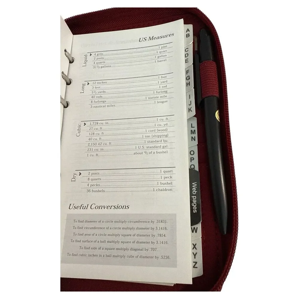 Mundi Red Organizer Wallet